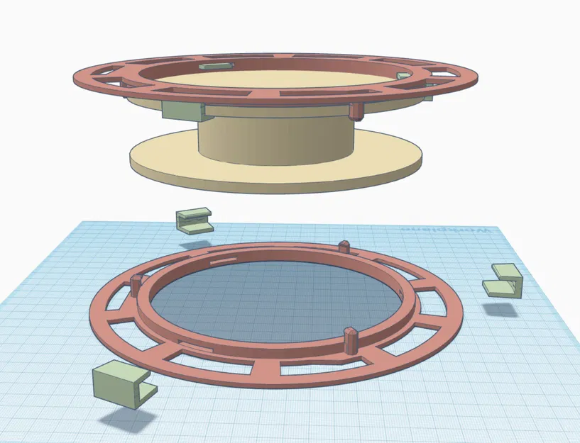 Vòng chuyển đổi cho cuộn filament 250g cho Bambu Lab X1-Carbon AMS - Image 8