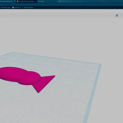 Công cụ cạo bề mặt giường in 3D tiện dụng và ergonomic