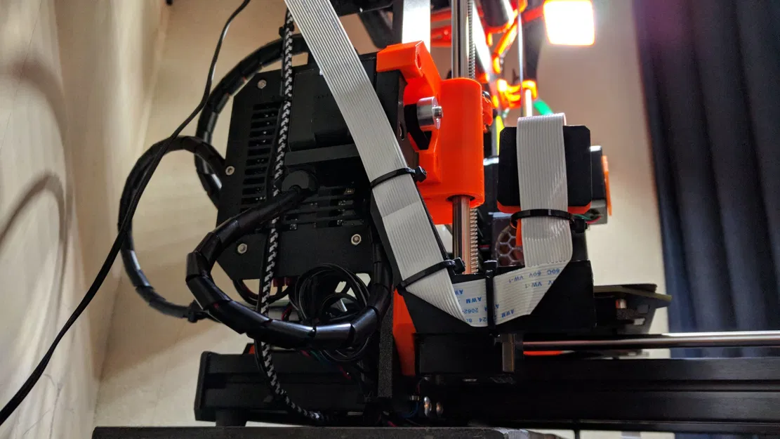 Giá đỡ Webcam Prusa i3 MK2/MK2S/MK3 với hỗ trợ dây cáp - Image 2