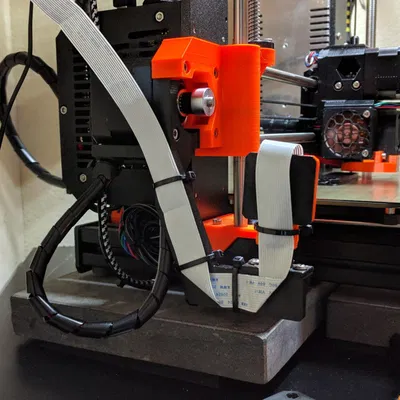 Giá đỡ Webcam Prusa i3 MK2/MK2S/MK3 với hỗ trợ dây cáp