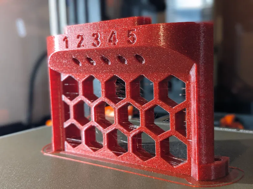 Bộ cấp filament MMU2 cho vỏ máy Prusa với họa tiết tổ ong - Image 3