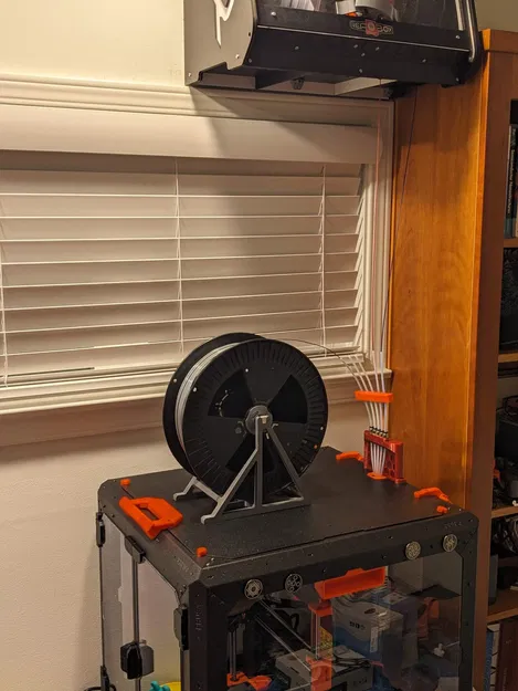 Bộ cấp filament MMU2 cho vỏ máy Prusa với họa tiết tổ ong - Image 7