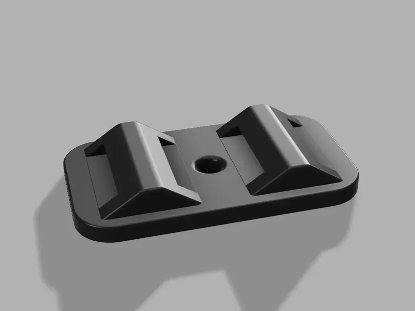 Giá đỡ cáp đa năng với móc và vòng dính - Image 1