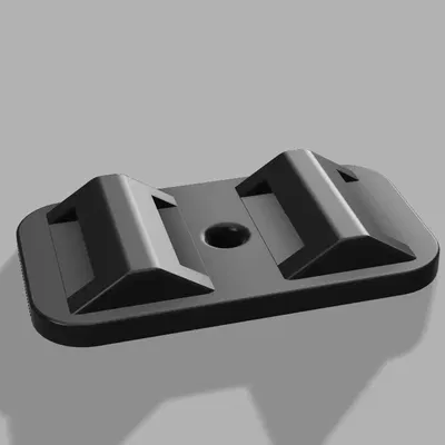 Giá đỡ cáp đa năng với móc và vòng dính