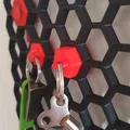 Giá treo chìa khóa cho tường lưu trữ tổ ong - Thumbnail 2