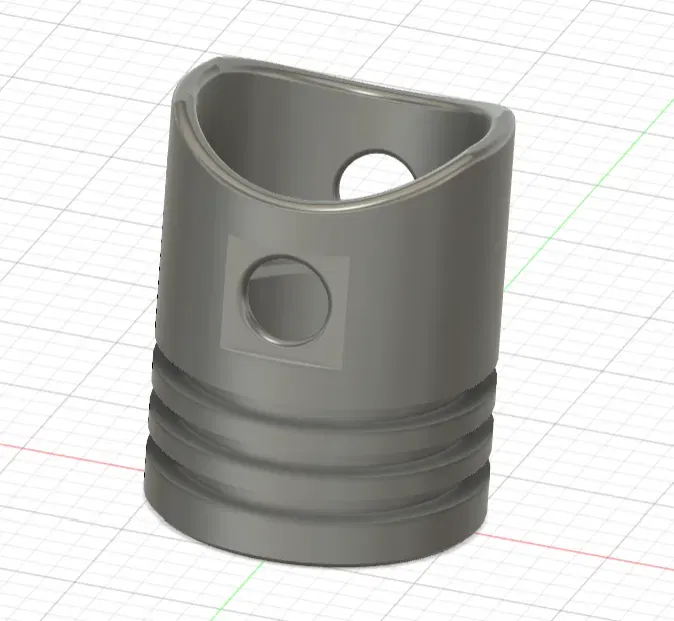 Giá đỡ văn phòng hình động cơ cho bút viết và bút chì - Image 1