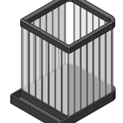 Giá đỡ bút sáng tạo từ thìa khuấy tái chế