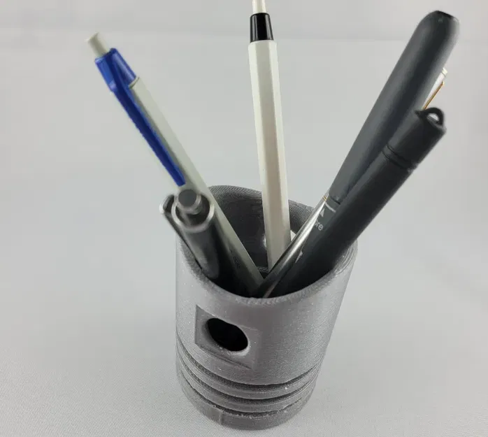 Giá đỡ văn phòng hình động cơ cho bút viết và bút chì - Image 2