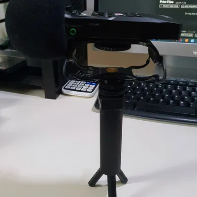 Tay cầm chân máy cho đĩa nóng dành cho micro