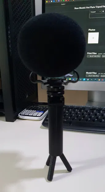 Tay cầm chân máy cho đĩa nóng dành cho micro - Image 5