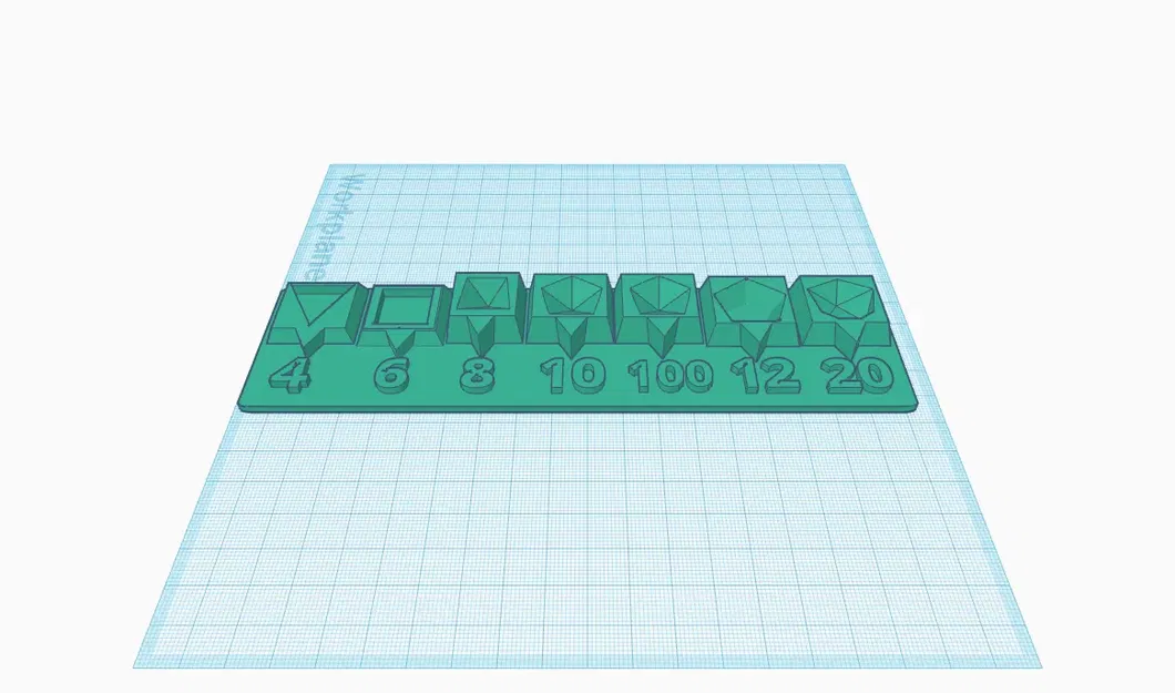 Giá đỡ xúc xắc để trưng bày bộ xúc xắc đầy đủ - Image 1