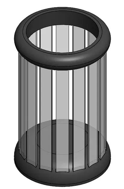 Giá đỡ tròn tái chế cho dụng cụ khuấy - Image 1