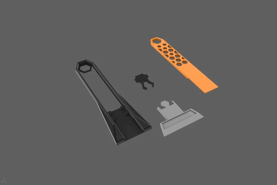 Công cụ cạo với lưỡi thay thế và thiết kế hình lục giác - Image 5