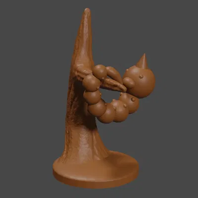 Mô hình Weedle phong cách Pokemon cho DnD tabletop