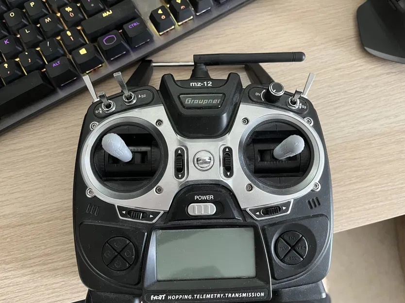 Cán dài cho bộ phát RC Graupner MZ12 - Image 1