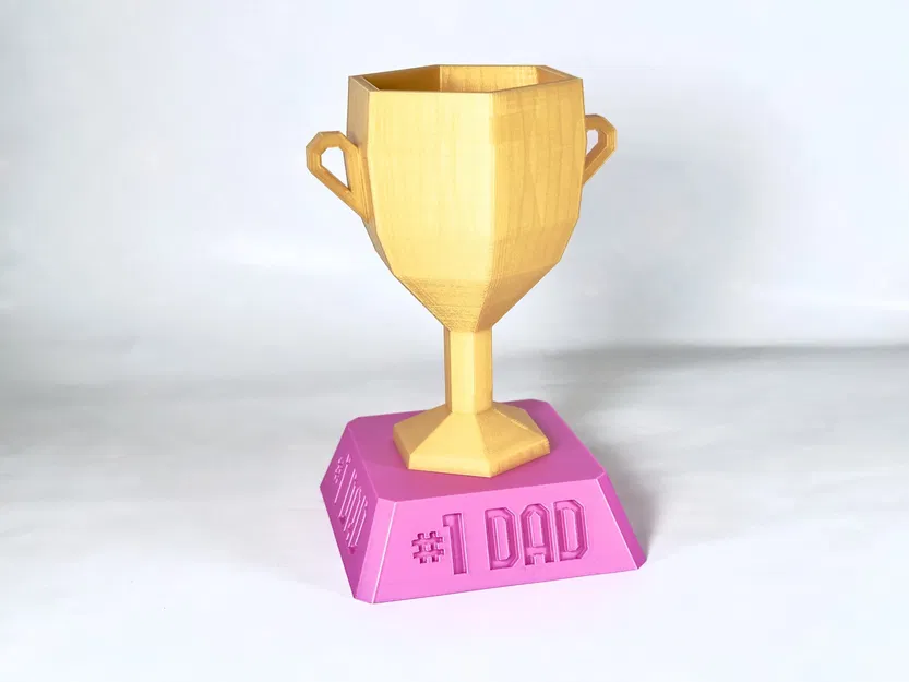 Cúp LowPoly Dành Cho Bố Tuyệt Nhất - Image 2