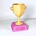 Cúp LowPoly Dành Cho Bố Tuyệt Nhất - Thumbnail 2