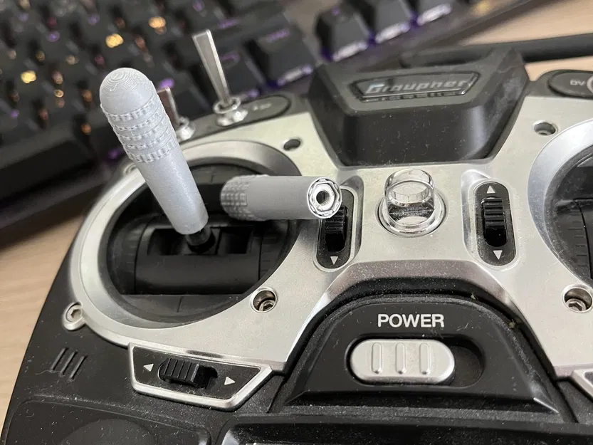 Cán dài cho bộ phát RC Graupner MZ12 - Image 3