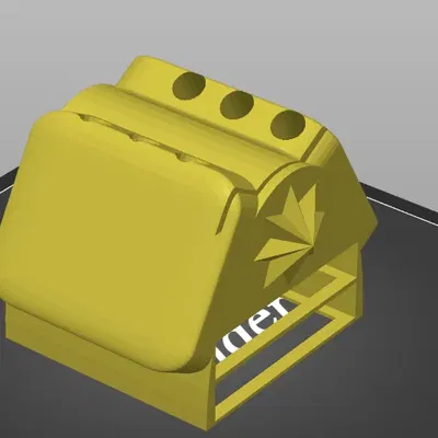 Giá đỡ bút theo chủ đề chuồng trại với ngăn kéo tiện lợi