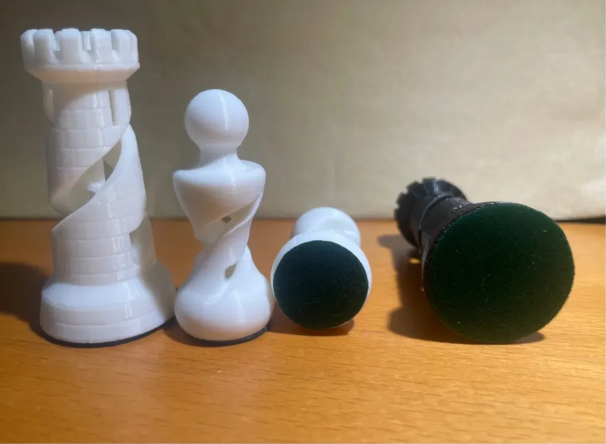 Khuôn cắt cho các quân cờ cờ vua hữu cơ - Image 1