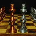 Bộ cờ vua hữu cơ phong cách Staunton độc đáo - Thumbnail 7