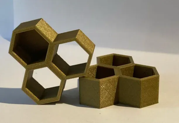 Giá treo chìa khóa tổ ong gắn tường - Image 5