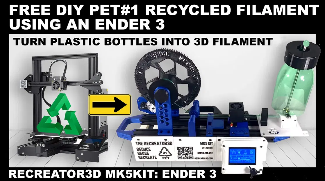Bộ Kéo Sợi Recreator 3D MK5Kit Ender3 - Image 1