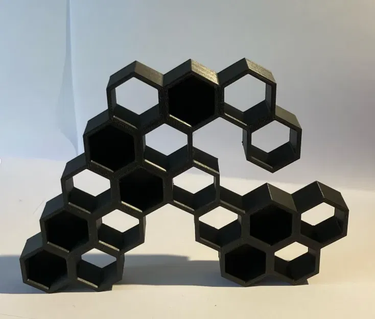 Giá treo chìa khóa tổ ong gắn tường - Image 8