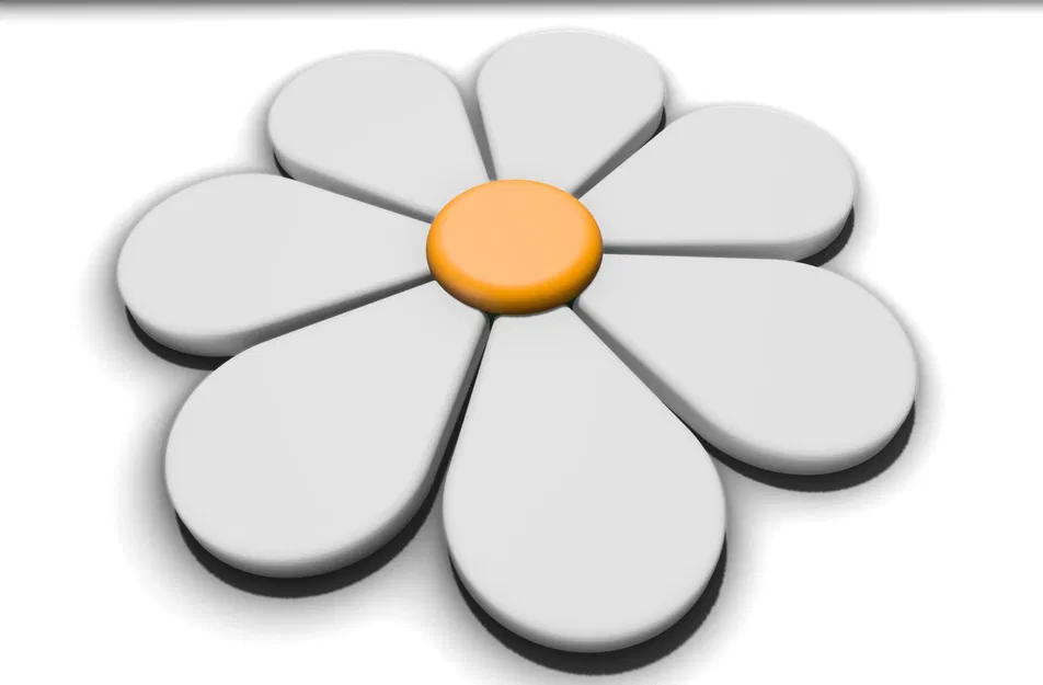 Hoa cúc đơn giản để in hoặc tích hợp vào mô hình khác - Image 1