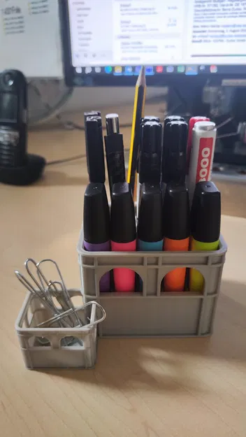 Hộp đựng bút văn phòng kiểu Bierkiste - Image 1