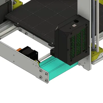Bảo vệ cáp giường in cho Prusa i3 MK3/S/+