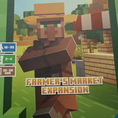 Thị trường nông sản trong Minecraft cho trò chơi bàn