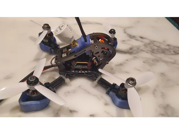 Nâng cấp drone đua FPV GEPRC Sparrow với bảo vệ động cơ - Image 1