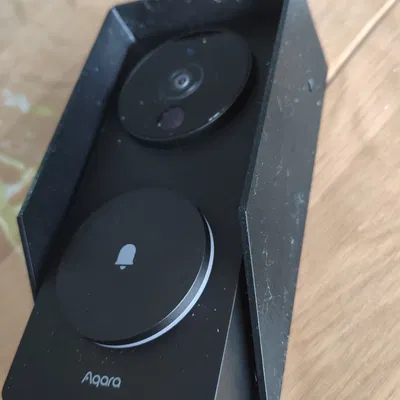 Nắp đậy chuông cửa Aqara G4 với lỗ vít khóa