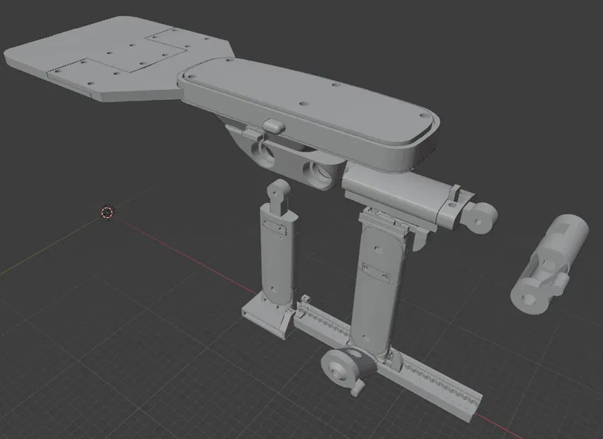 Giá đỡ tay với kệ cho bàn phím chia tách - Image 1