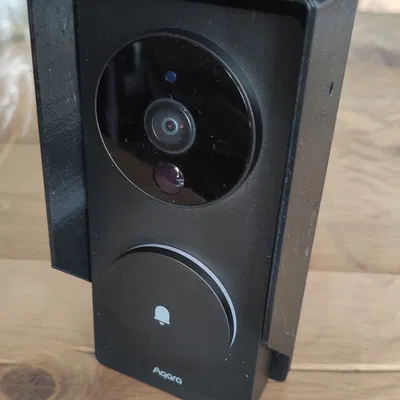 Nắp đậy chuông cửa Aqara G4 với lỗ vít khóa