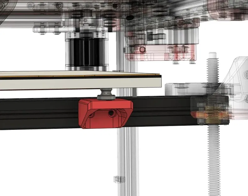 Giá đỡ PCB Heatbed cho Voron Trident bằng nhựa ABS - Image 2