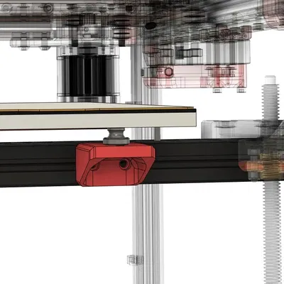 Giá đỡ PCB Heatbed cho Voron Trident bằng nhựa ABS