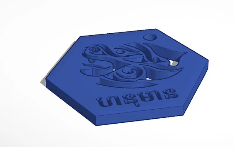 Chìa khóa hình khỉ Hanuman dễ thương in 3D - Image 2