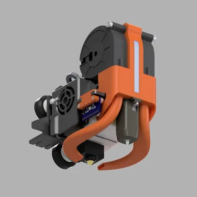 Quạt làm mát 5015 và giá đỡ MPU 9250 cho máy in 3D Ender 3 S1 Pro