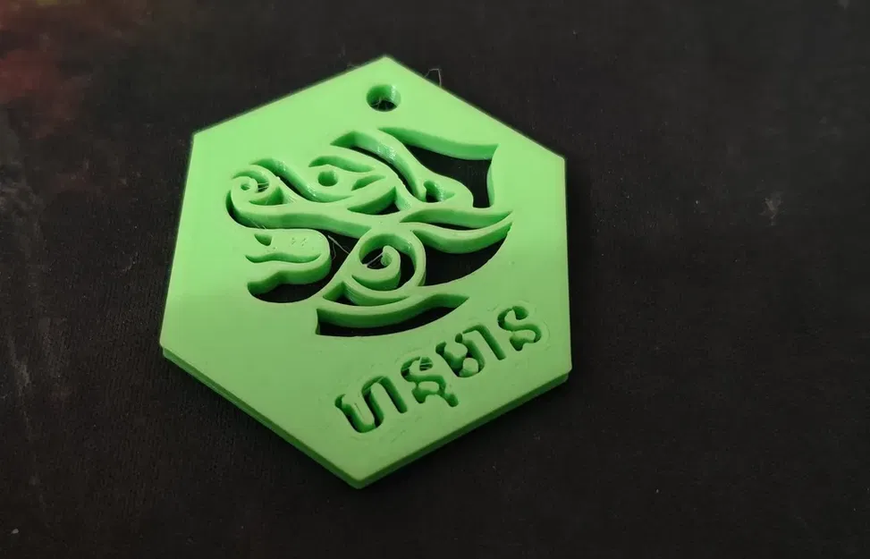 Chìa khóa hình khỉ Hanuman dễ thương in 3D - Image 3