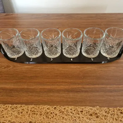 Khay uống shot có số cho trò chơi uống rượu