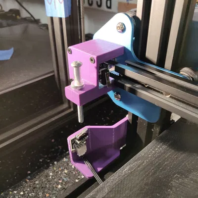 Nâng cấp ốc vít điều chỉnh mức Z cho máy in Creality