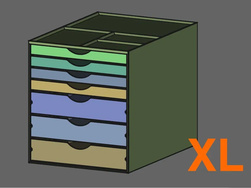 Bộ tổ chức bàn làm việc DIN A4 cho máy in XL - Image 1