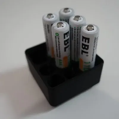 Giá đỡ pin AAA 9 viên kiểu Gridfinity 1x1