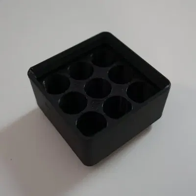 Giá đỡ pin AAA 9 viên kiểu Gridfinity 1x1