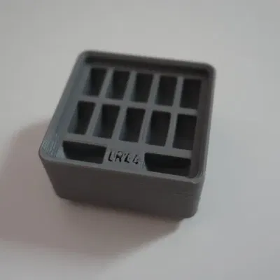 Giá đỡ pin LR44 12 viên kiểu Gridfinity 1x1