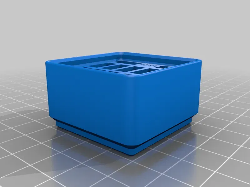 Giá đỡ pin LR44 12 viên kiểu Gridfinity 1x1 - Image 2