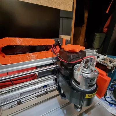 Núm vặn tay cầm trục vít dẫn 8mm cho máy CNC 3018