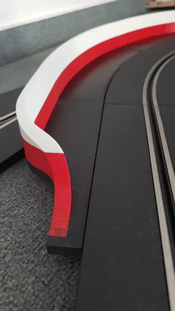 Khu vực an toàn đường đua Carrera với rào chắn 1:32 - Image 13